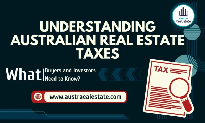 Australian real estate taxes